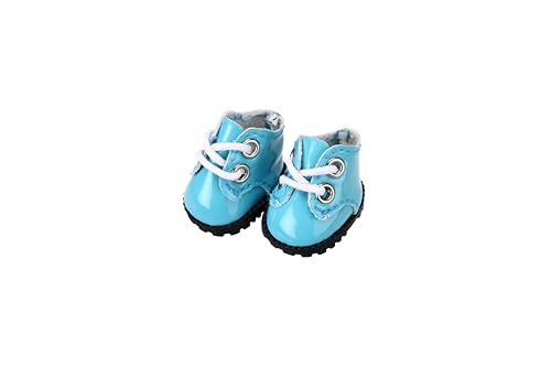 3 Pairs of Handmade Doll Shoes for 17 cm Dolls – 3 Colors for Mix-and-Match Play