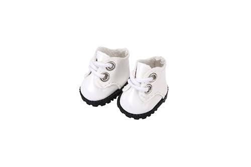 3 Pairs of Handmade Doll Shoes for 17 cm Dolls – 3 Colors for Mix-and-Match Play