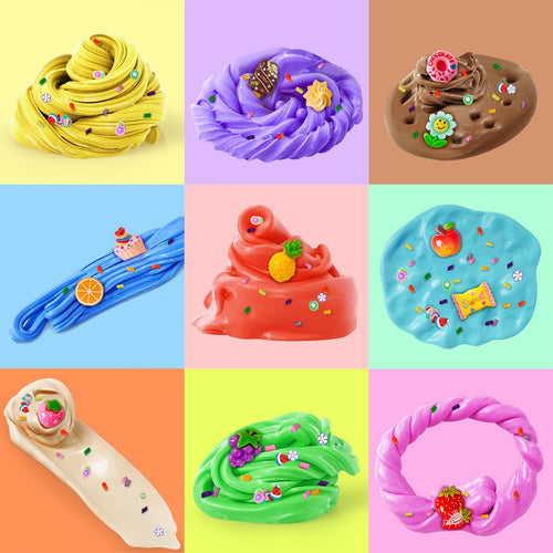 30-Pack Butter Slime Kit for Kids – DIY Scented Slime Toys, Non-Sticky & Stretchy, Party Favors & Gifts for Boys Girls Ages 6-12
