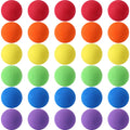30 Pack Mini Soft Foam Balls - 1.57 Inch Lightweight Play Balls for Crafts, Party Favors, and Indoor Games