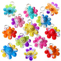 30-Pack Octopus Pop Fidget Keychains – Bulk Silicone Sea Animal Toys for Party Favors, Classroom Prizes