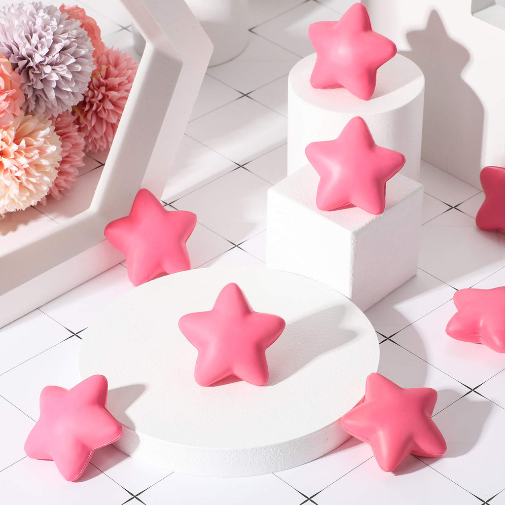 30 Star Stress Balls Bulk – Blulu Mini Foam Squeeze Toys for Rewards and Party Favors