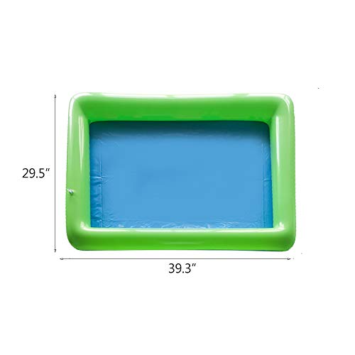 Topwon Inflatable Sand Tray – Portable Sandbox with Molds for Indoor & Outdoor Sensory Play