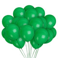 36 Emerald Green Latex Balloons 12 Inch – Dark Hunter Green Party Balloons with Ribbon by Treasures Gifted