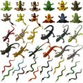 36-Piece Plastic Reptile Toy Set – Lizards, Frogs & Snakes for Party Favors, Prank Toys & Educational Play