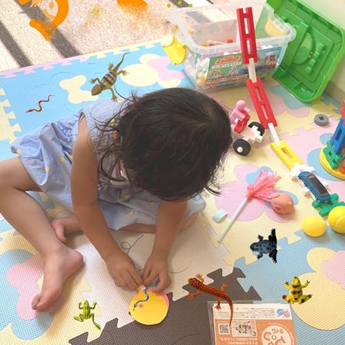 36-Piece Plastic Reptile Toy Set – Lizards, Frogs & Snakes for Party Favors, Prank Toys & Educational Play