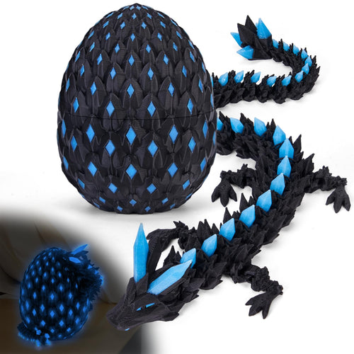 3D Printed Glow-in-the-Dark Dragon Eggs – Prefilled Easter Basket Stuffers for Kids & Teens