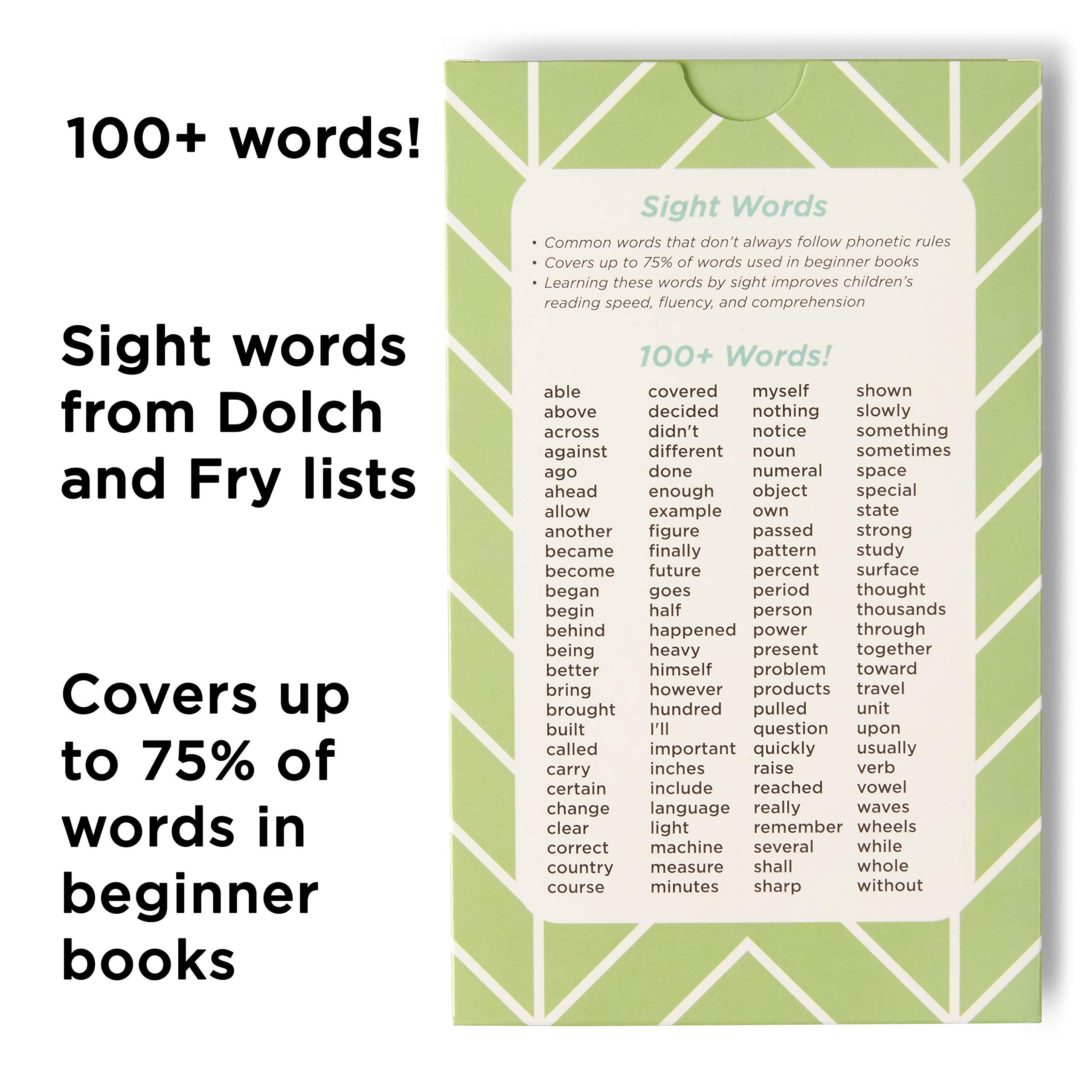 3rd Grade Sight Words Flash Cards – 100+ Dolch & Fry Words – Ages 7–10 – Homeschool & Classroom – Think Tank Scholar