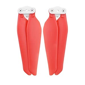 4-Pack Red Foldable Propellers for Xiaomi FI MI X8 SE Drone – Quick Release, PC Material