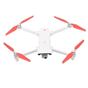 4-Pack Red Foldable Propellers for Xiaomi FI MI X8 SE Drone – Quick Release, PC Material
