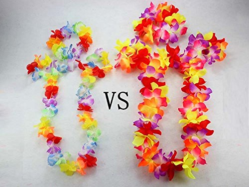 40cm Double-Layer Hula Grass Skirt Set for Kids with Flower Lei, Headband & Bracelets – Luau Party Costume