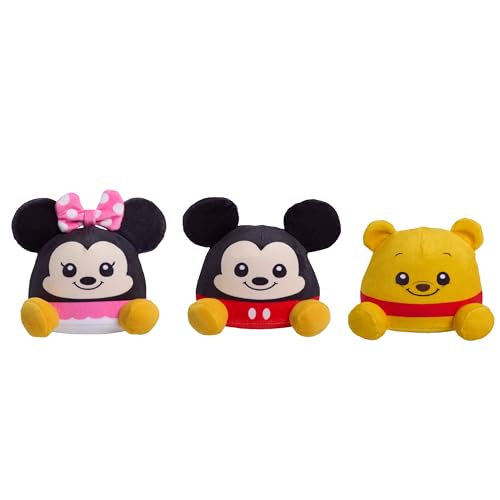 Disney Classics Mickey Mouse Weighted Plush, 5 Inch, Ages 2+ – Sensory Stuffed Animal by Just Play