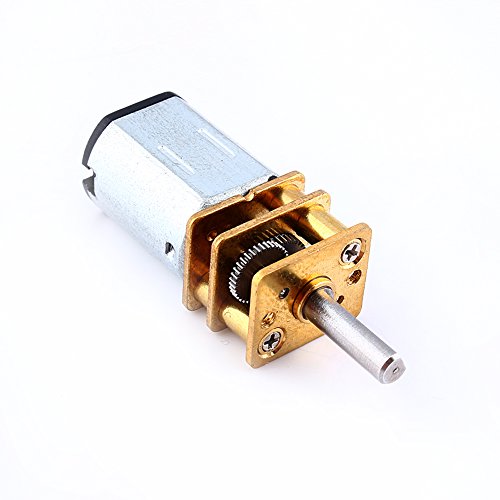 Yosoo N20 Micro Metal Gear Motor – 6V/12V DC 150RPM Reduction Drive for DIY Robots & RC Cars