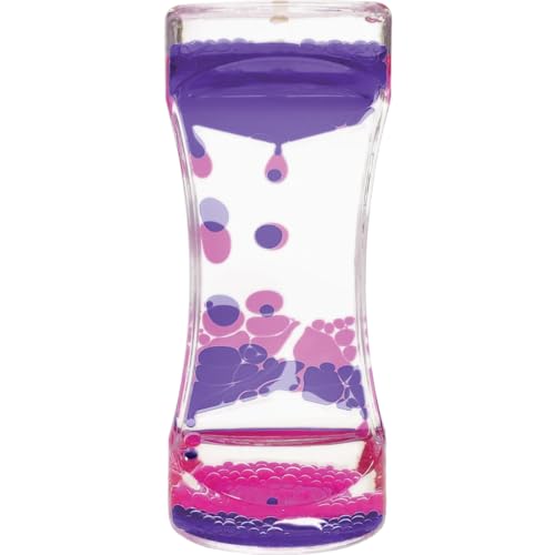 Teacher Created Resources Pink & Green Liquid Motion Bubbler – Calming Desk Toy for Focus & Relaxation