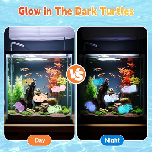 42 Mini Turtle Blind Bags – Glow in the Dark Resin Figurines for Kids Party Favors & Collecting