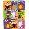 42 Sheets Halloween Sticker Craft Kit for Kids – Make Your Own Monster & Pumpkin Stickers