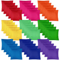 45 Colourful Nylon Bean Bags Set for Outdoor Games and Parties