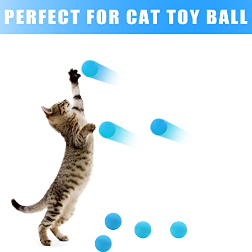 48-Pack Light Blue Foam Ball Refills for Popper Air Guns – 1.2 Inch EVA Soft Balls