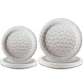 48-Piece Golf Birthday Plates Set - Disposable Paper Dinner and Dessert Plates for Sports Themed Party