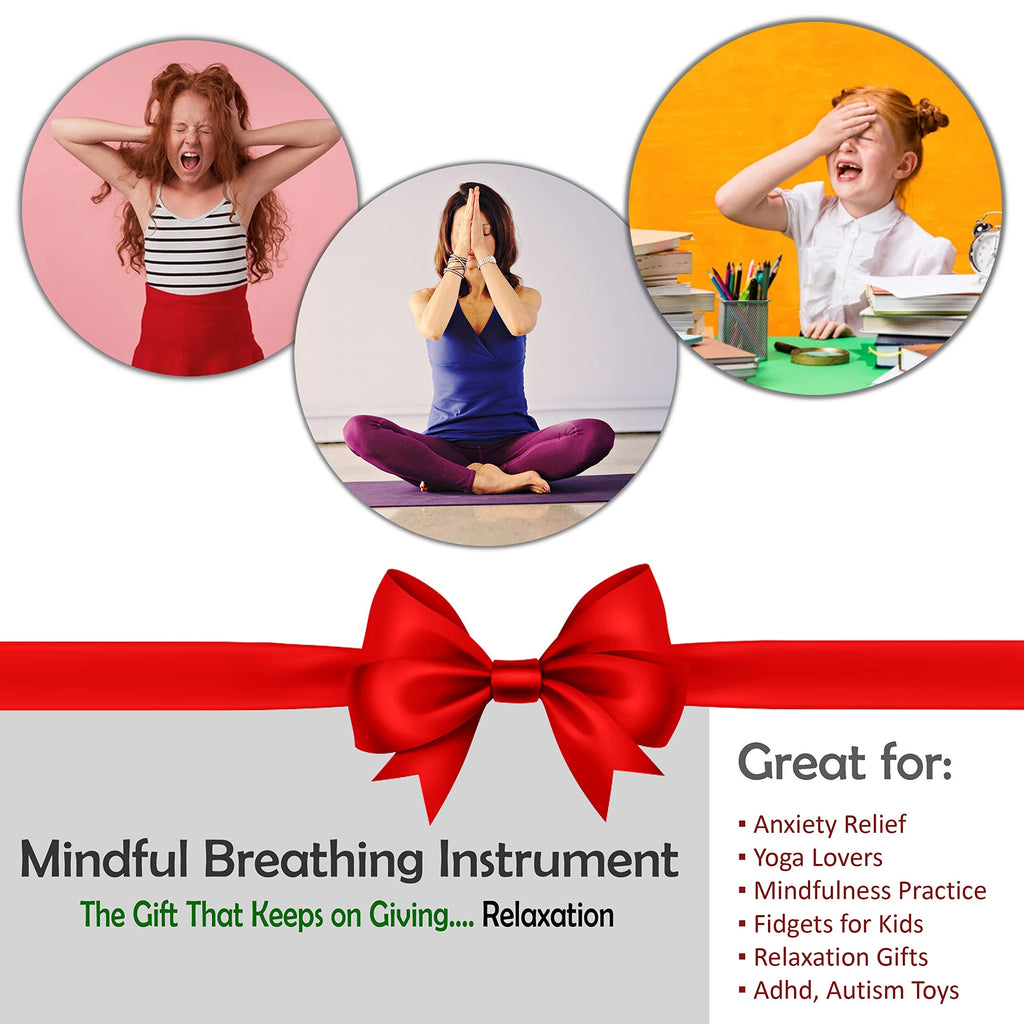 4E's Novelty Expandable Breathing Ball Sphere – 6 to 12 Inch Visual Fidget Toy for Mindfulness and Relaxation