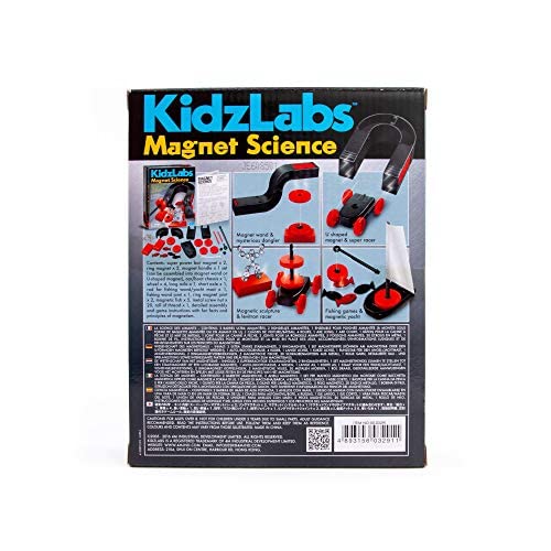 4M Magnet Science Kit – 10 Experiments & Games to Explore Magnetism (Ages 8+)
