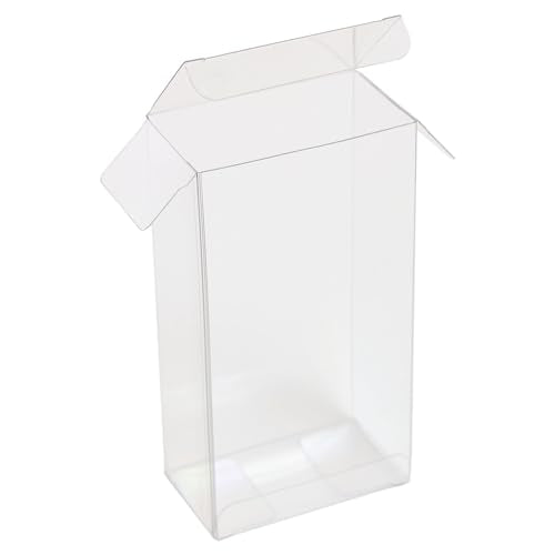 5-Pack Clear Plastic Display Cases for Japanese Booster Boxes – Platinum Protectors, UV & Scratch Resistant