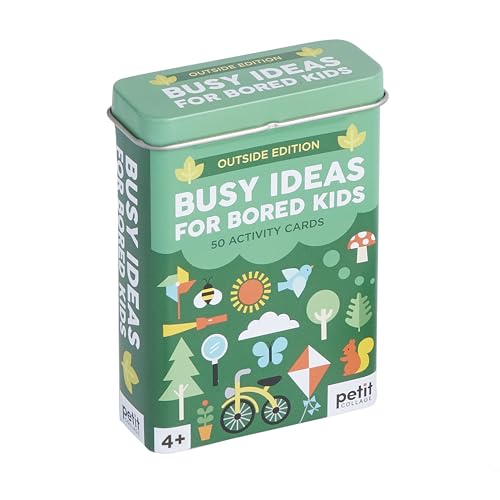 50 Outdoor Activity Cards for Kids – Petit Collage Busy Ideas Tin