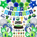 50-Piece Golf Birthday Party Decorations Set – HUFAND Green Themed Supplies with Balloons, Banner & Cake Topper