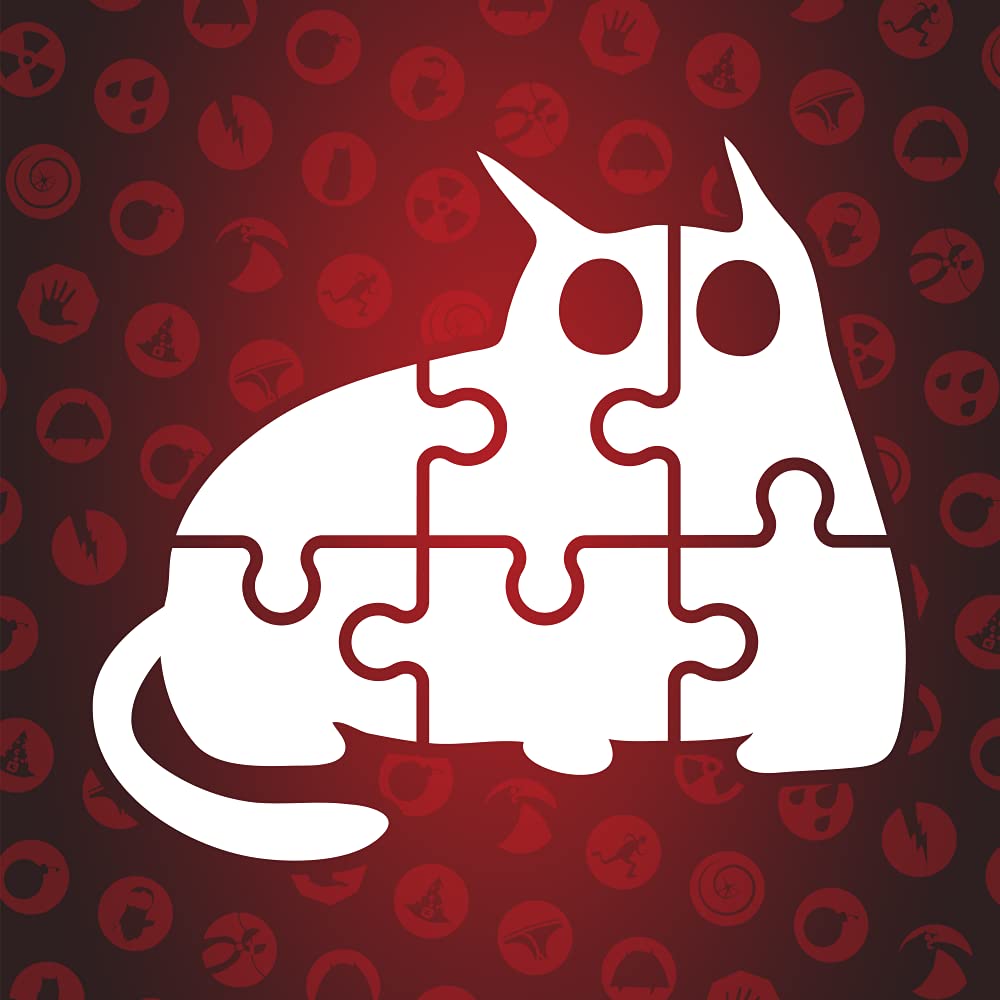500-Piece Cats in Quarantine Jigsaw Puzzle by Exploding Kittens – 18x24 Inches, Eco-Friendly Blue Board, Funny Cat Art for Adults and Teens