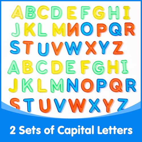 52 Translucent Uppercase Letters for Light Tables – 2 Complete Alphabets by Odoorgames