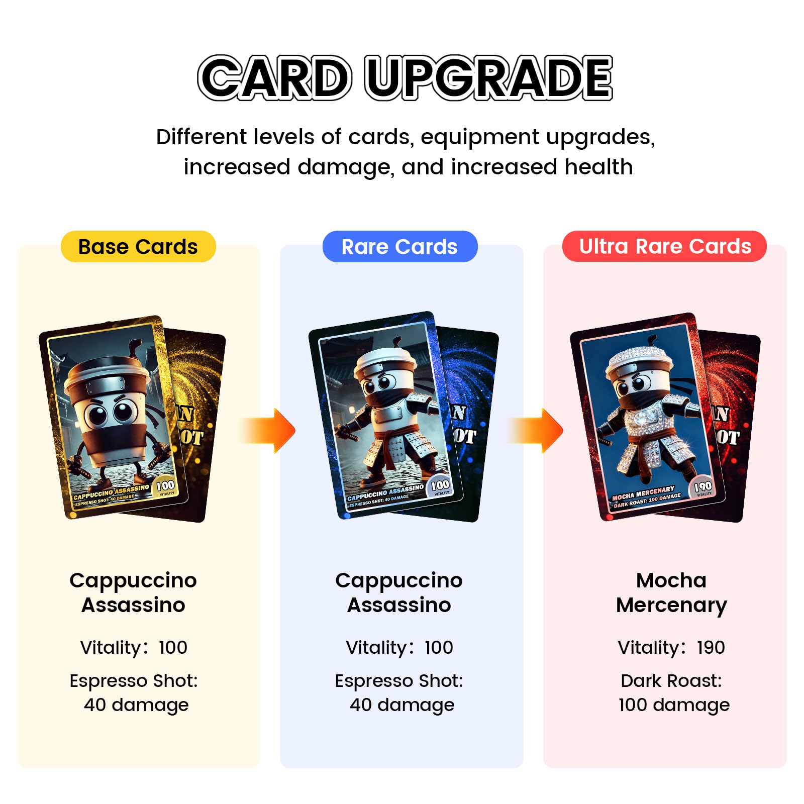 55-Piece Italian Brainrot Cards Collection – Rare & Ultra Rare Characters