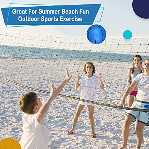 6-Inch Mini Basketballs 5-Pack for Indoor Hoops, Pool Play – Soft PVC, Includes Pump