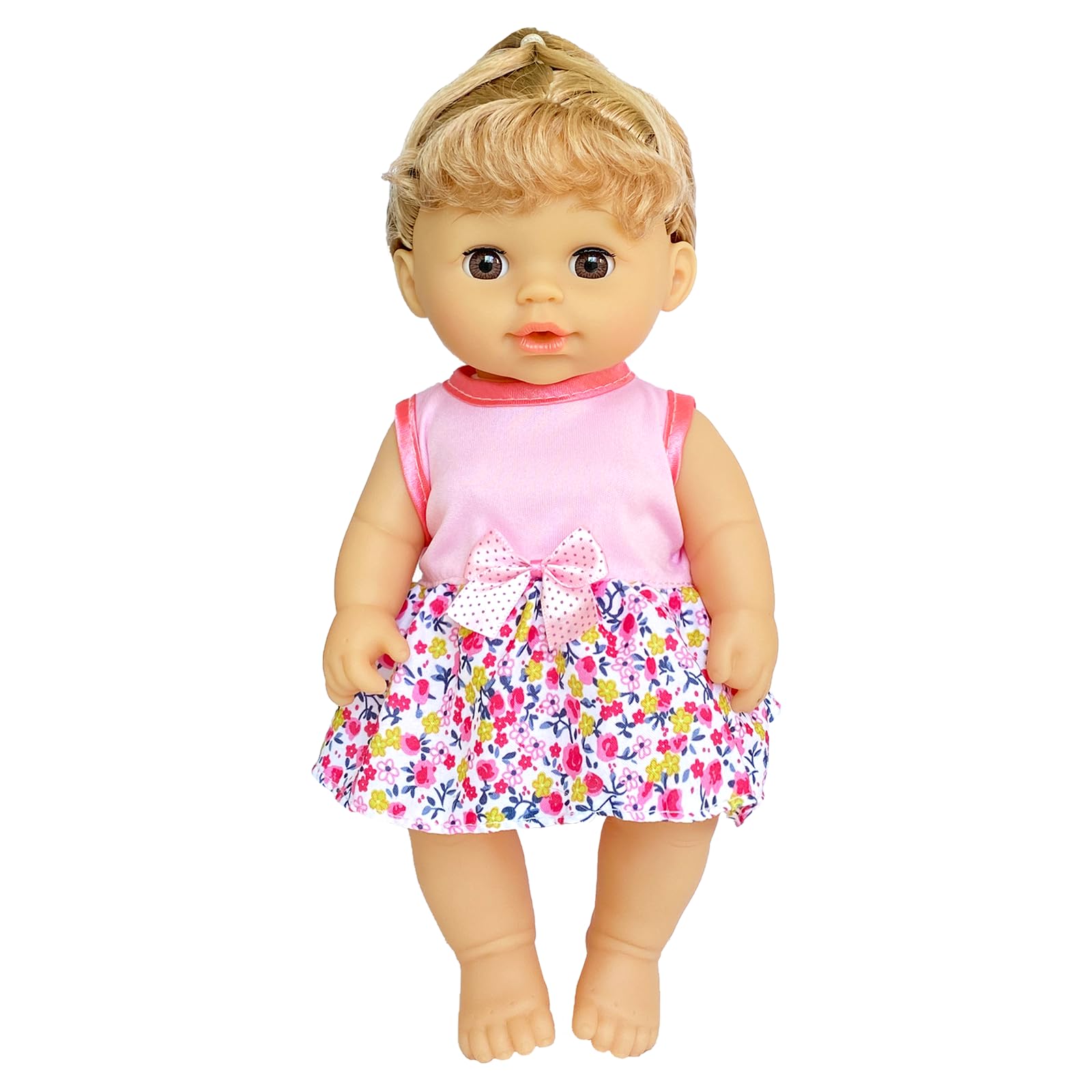 6-Piece Handmade Doll Clothes Set for 10-12 Inch Dolls – Velcro & Elastic Closure Outfits in Gift Box