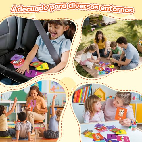 60-Piece Bilingual Toddler Flash Cards – Numbers, Colors, Shapes & Sight Words in Spanish & English by Edumix