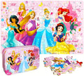 60-Piece Jigsaw Puzzle for Kids Ages 4-8, Educational Learning Toy with Numbered Pieces and Sturdy Tin Box Storage