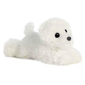 Aurora Mini Flopsie Snowball Stuffed Puppy – 8-Inch White Plush with Cloud-Soft Fur