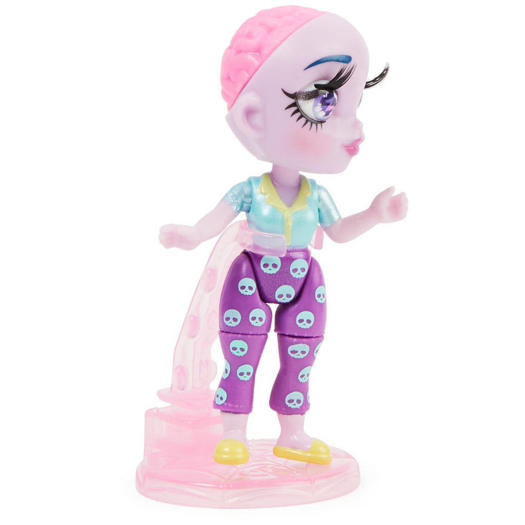Zombaes Forever Surprise Zombie Doll – Coffin Unboxing & Mix-Match Fun, 3.5-Inch Collectible