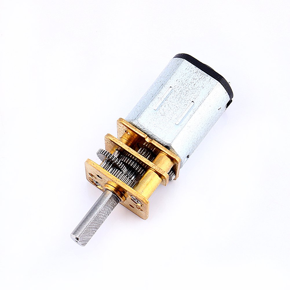 Yosoo N20 Micro Metal Gear Motor – 6V/12V DC 150RPM Reduction Drive for DIY Robots & RC Cars