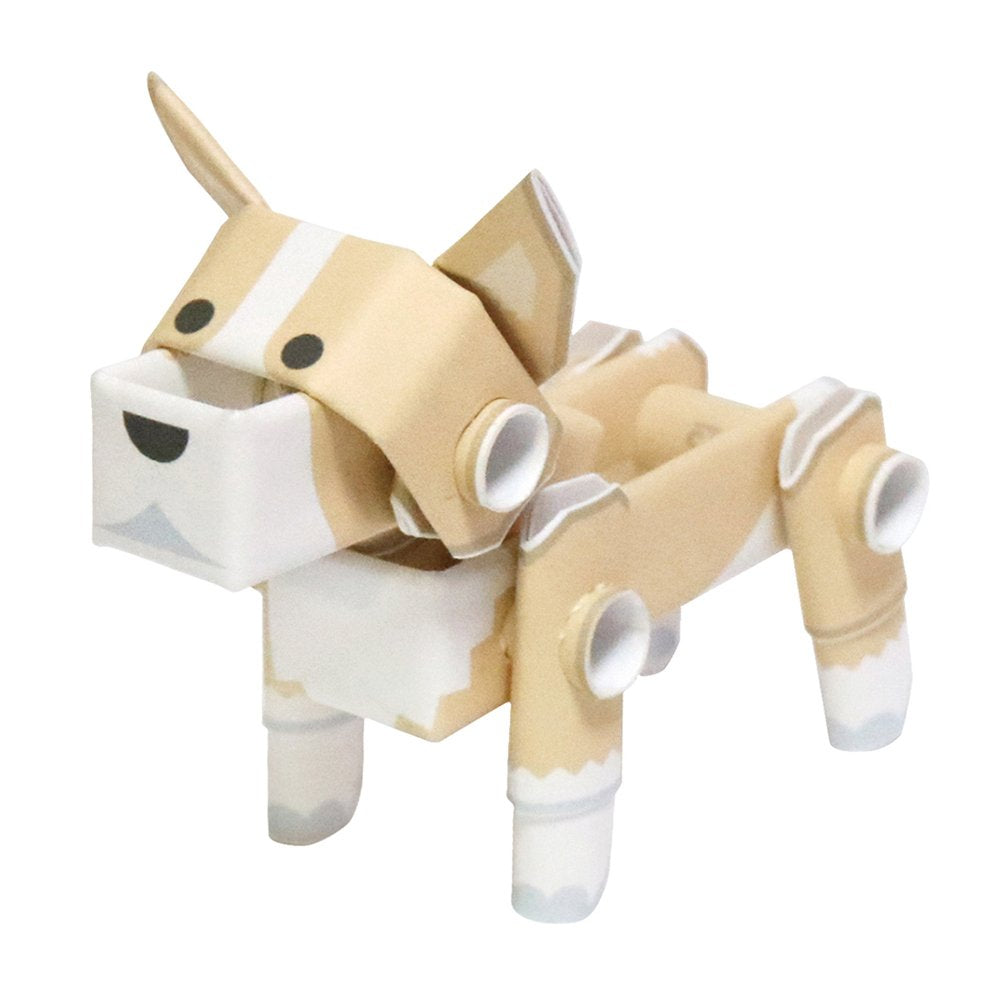 Bring a Corgi to Life: PIPEROID Japanese 3D Paper Puzzle – DIY Origami Kit for Kids & Adults