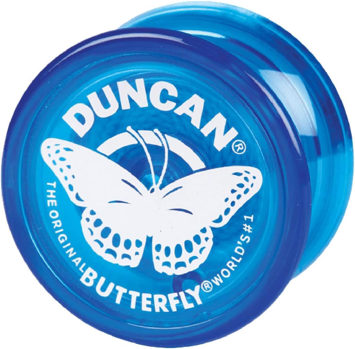 Duncan Butterfly Yo-Yo: Beginner String Trick Toy with Steel Axle & Durable Plastic Body