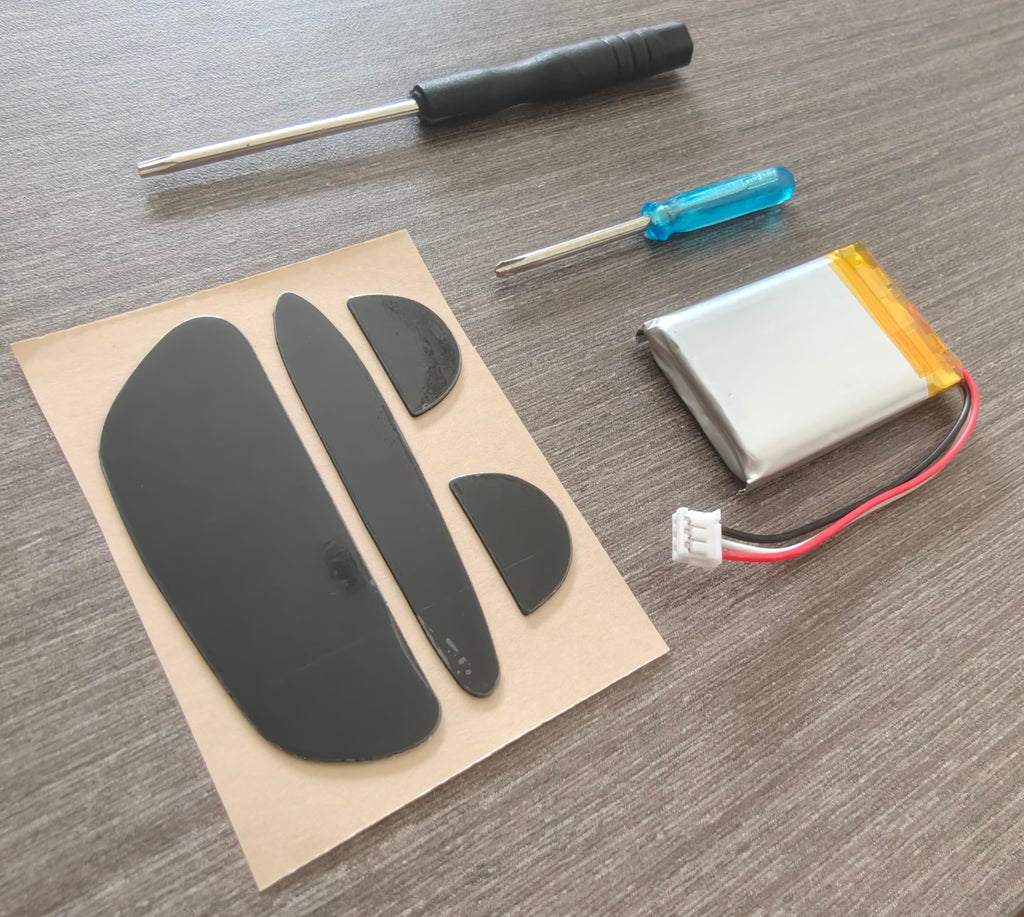 680mAh Ni-MH Replacement Battery for Logitech MX Master 1/2/2s Wireless Mouse with Mouse Feet and Tools