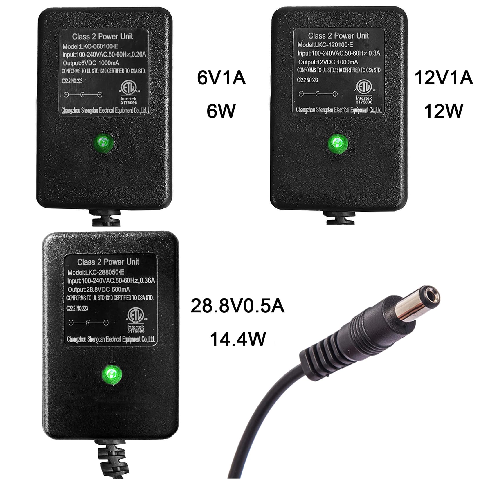 6V 1A Ride-On Car Battery Charger for Kidzone Flybar – 6ft Cable ETL Certified