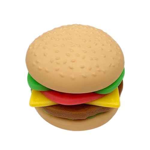 7-Layer Detachable Hamburger Squeeze Toy – Soft Kawaii Squishy for Stress Relief and Play