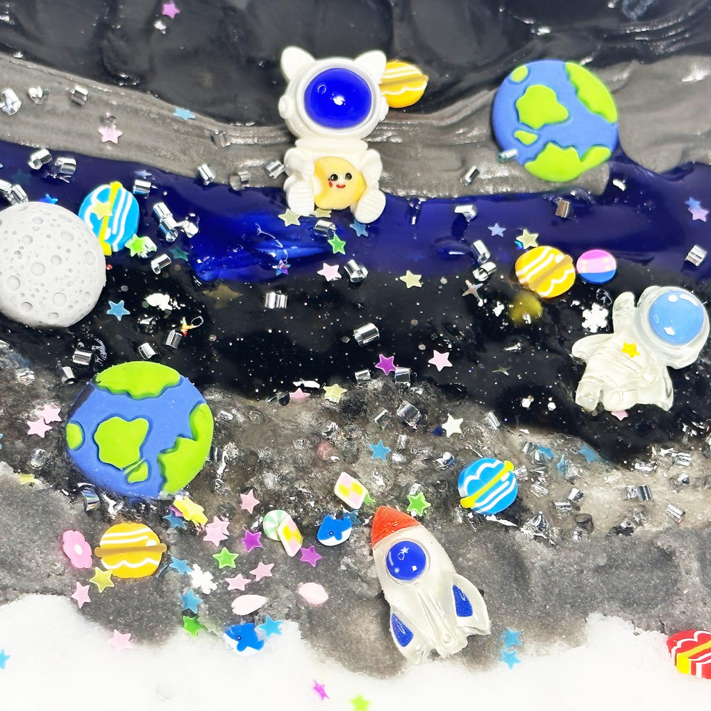 7-Pack Galaxy Slime Kit with Butter, Cloud & Crunchy Slime – Non-Sticky, Super Soft, ASTM Certified for Kids Ages 6-12