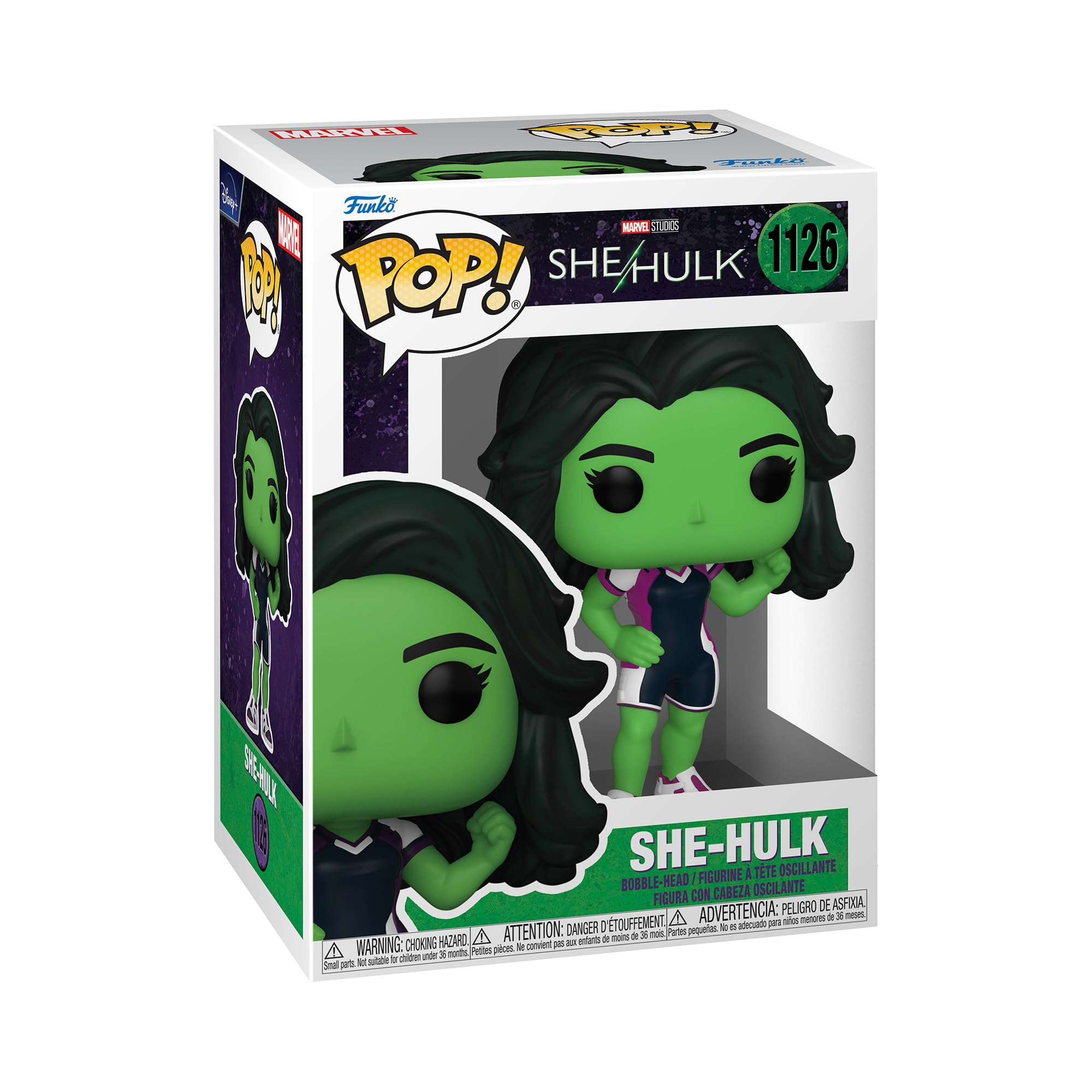 Marvel She-Hulk Funko Pop! Vinyl Figure – Powerhouse & Strategist Collectible