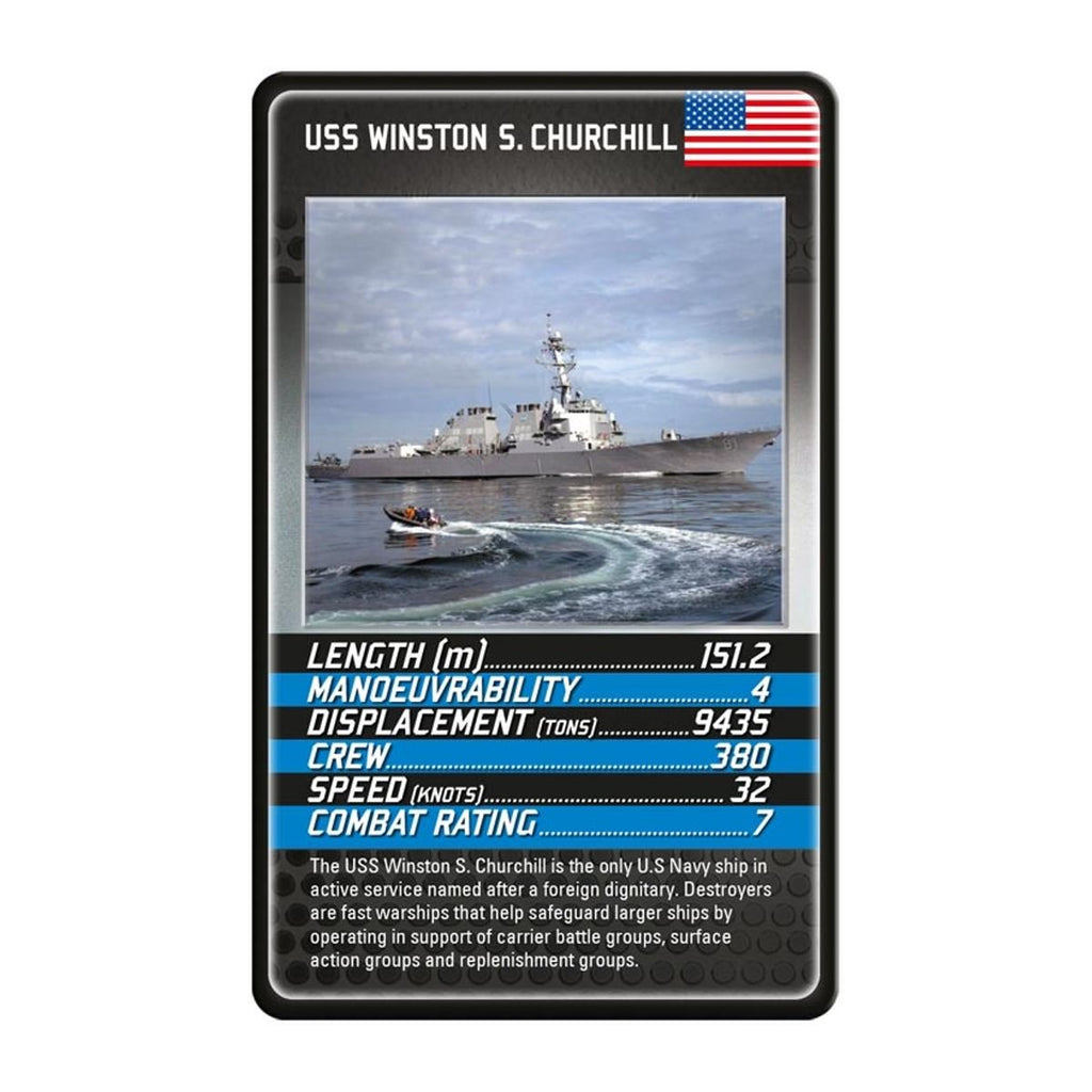 Battleships Top Trumps: Epic Naval Card Battles for All Ages