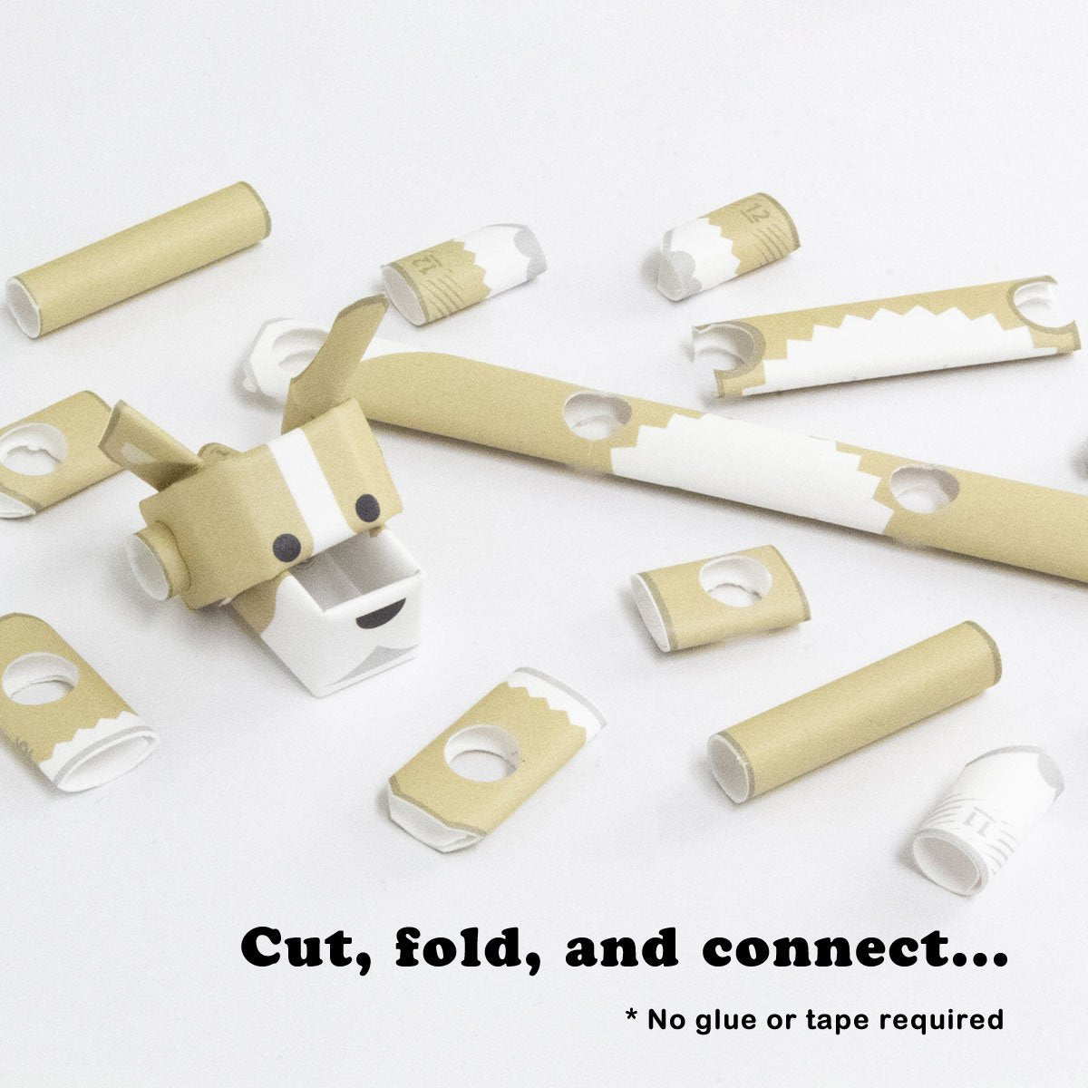 Bring a Corgi to Life: PIPEROID Japanese 3D Paper Puzzle – DIY Origami Kit for Kids & Adults
