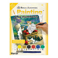 Royal Brush Junior Paint By Number Kit (8.75x11.75) – Bumper Crop Vehicle Art for Ages 8+