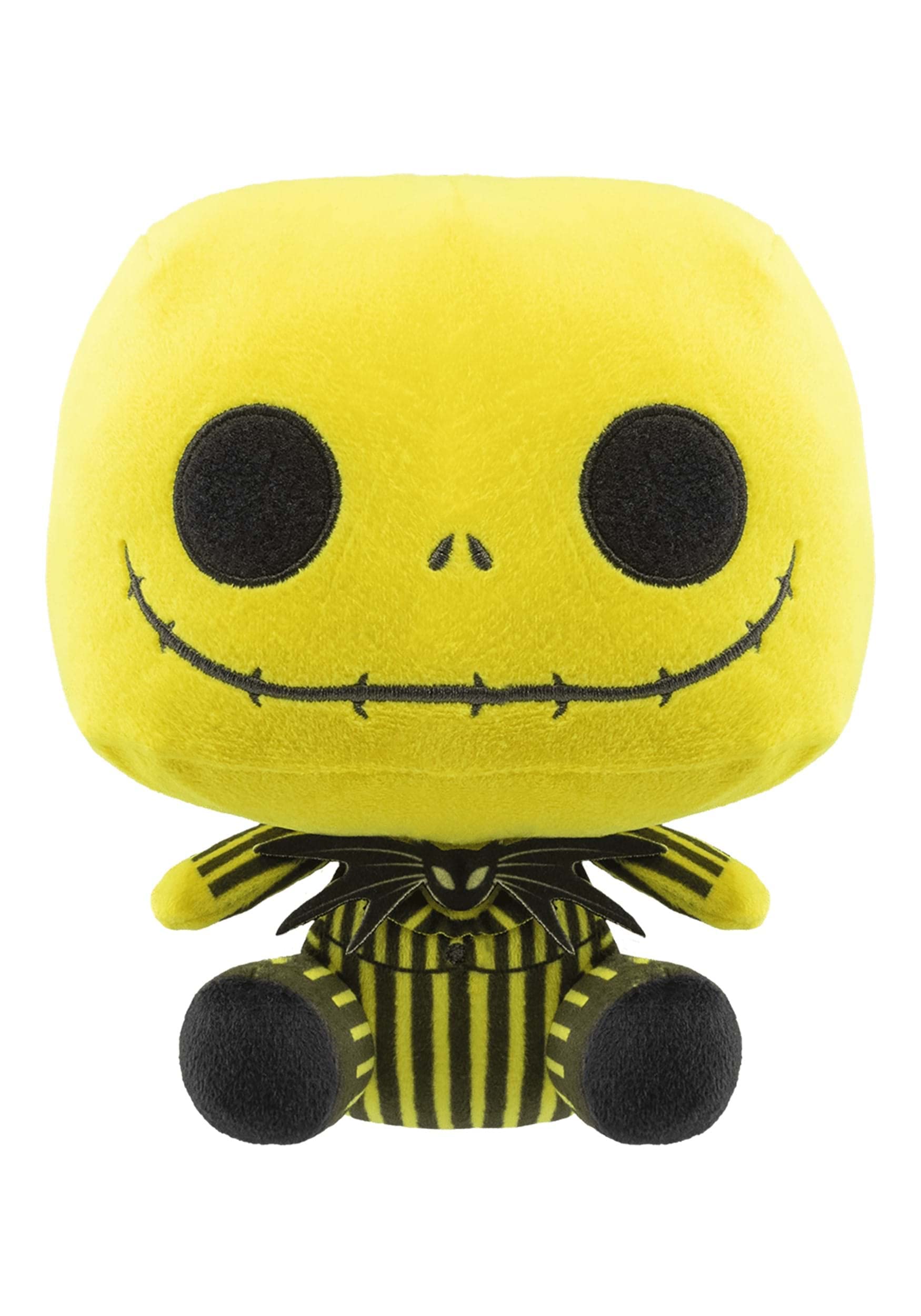 Jack Skellington Blacklight Funko Pop Plush – 7-Inch Nightmare Before Christmas Collectible