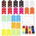 72-Piece MTG Keyword Counters Set with Storage Box – 12 Different Abilities for Magic The Gathering